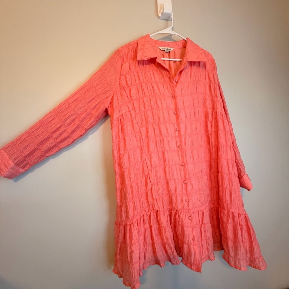 DAVI & DANI Coral Mini Dress